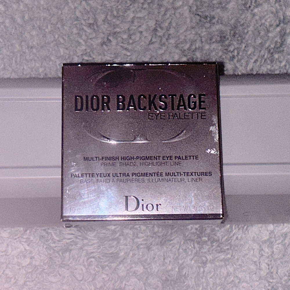 Dior backstage eyeshadow pallet
